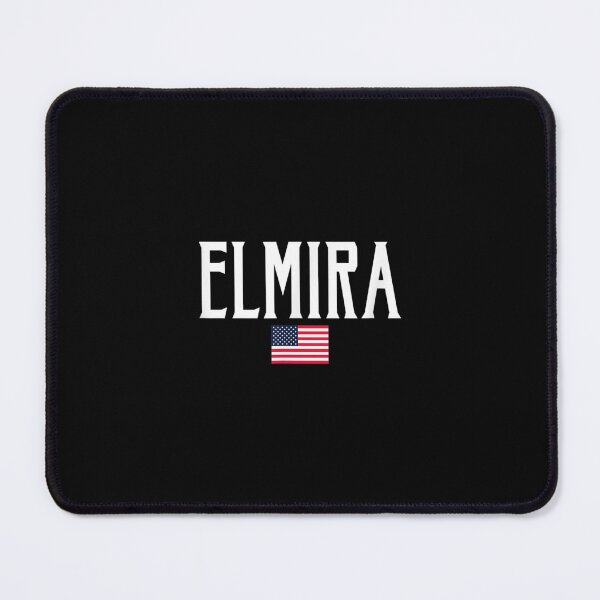 Item preview, Elmira Ny American Flag Vintage White Text  designed and sold by 77tara.