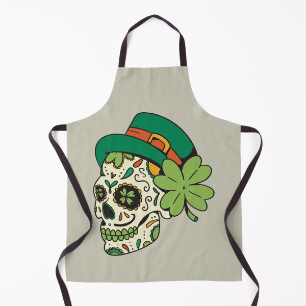 Item preview, St Patrick's Day Skull  designed and sold by Kezichy.