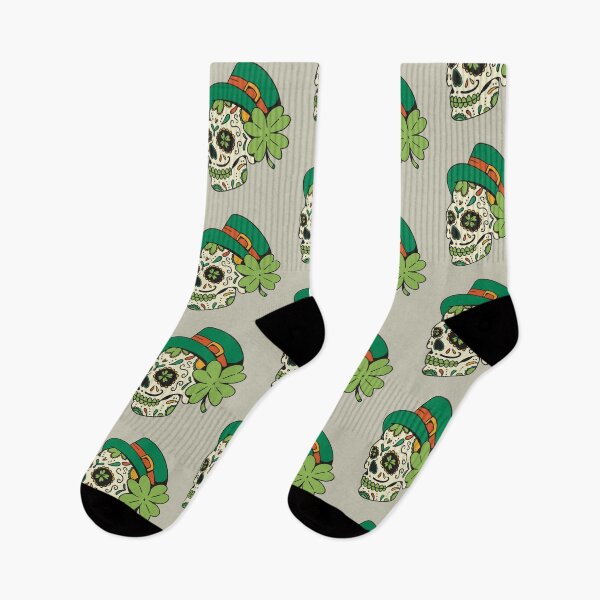 Item preview, St Patrick's Day Skull  designed and sold by Kezichy.