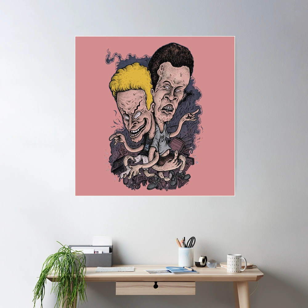 ☆Beavis and Butthead☆ ポスター　Vintage MTV Beavis and Butt-Head - MTV - Marvel Comics | Original