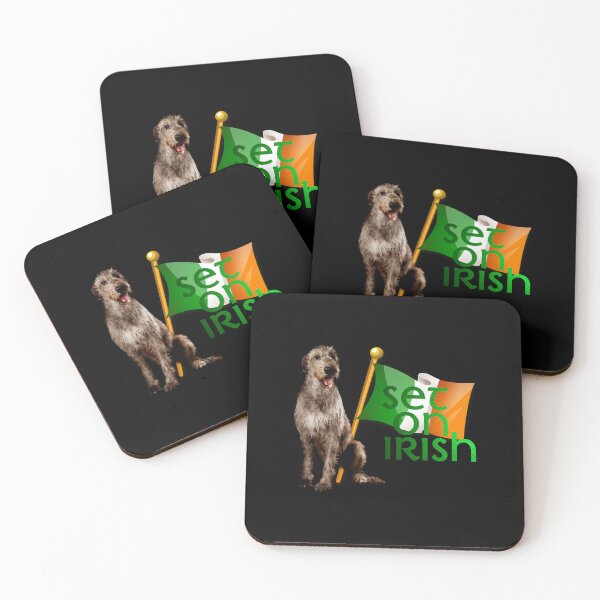 Item preview, Set on Irish (on Black) designed and sold by PawsitiveMum.