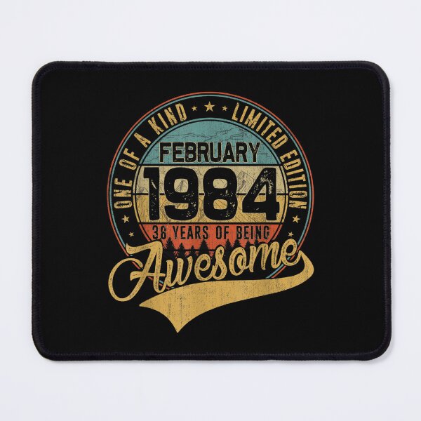 Item preview, 38th Birthday Gift Retro February 1984 38 Yrs Old 38th Bday designed and sold by 77tara.