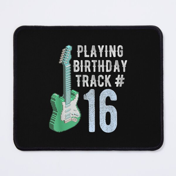 Item preview, Funny Guitar Player Music Lover 16th Birthday Gif  designed and sold by tomekae.