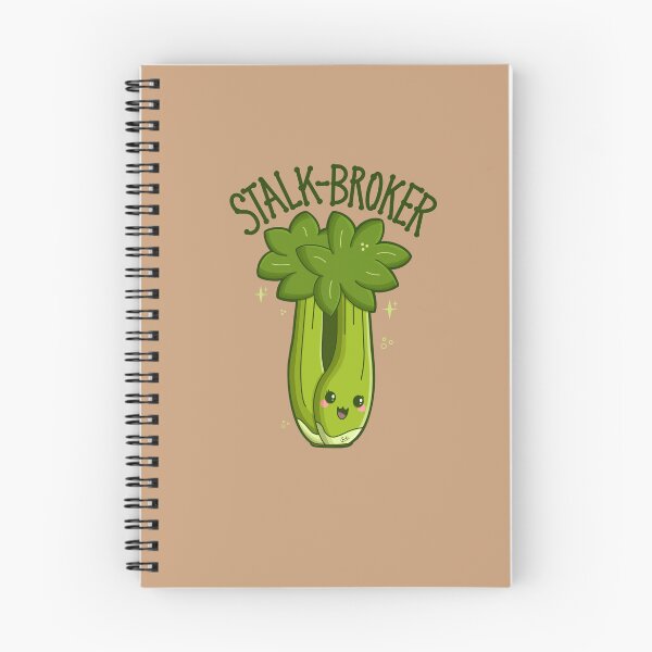 Item preview, “Stalk-Broker” (Stock Broker) Celery designed and sold by Cyndi Carlson Draws.