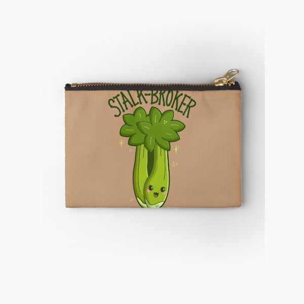 Item preview, “Stalk-Broker” (Stock Broker) Celery designed and sold by Cyndi Carlson Draws.