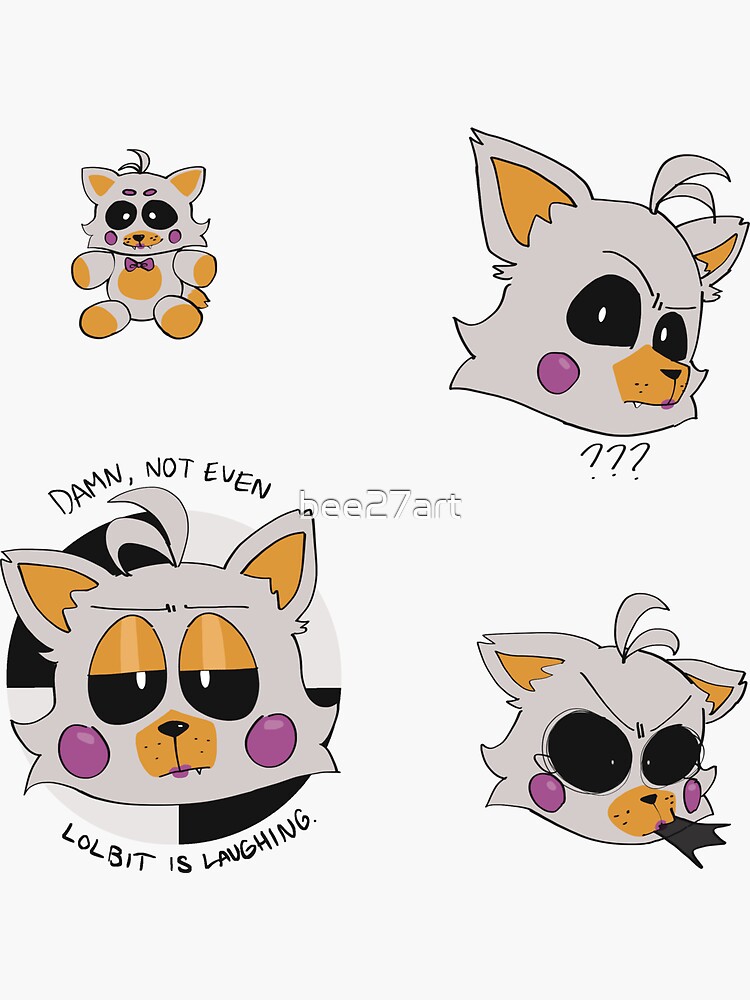 Sticker Lolbit Funtime | Sticker