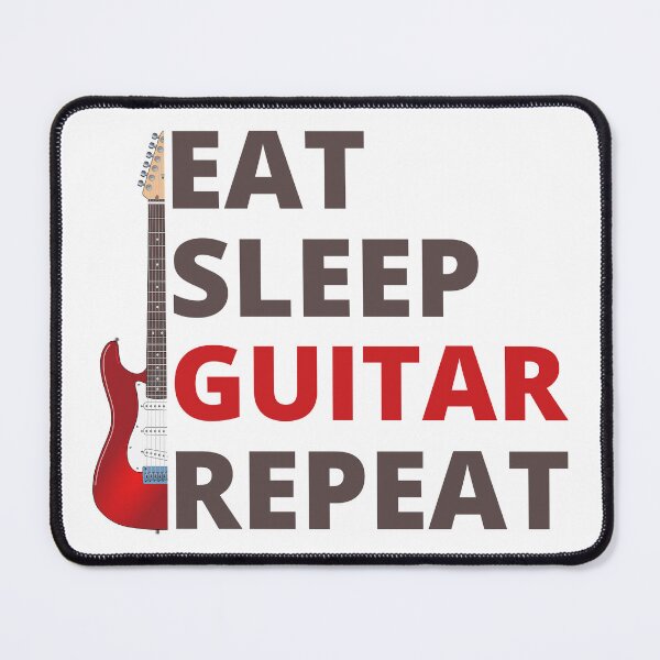 Item preview, Eat Sleep Guitar Repeat Guitarist Gift Guitar Lover designed and sold by EyanShop.