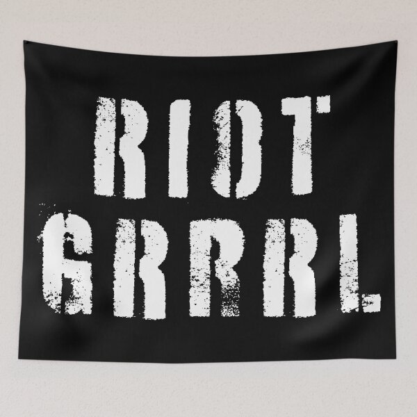 Item preview, Riot Grrrl designed and sold by Texterns.