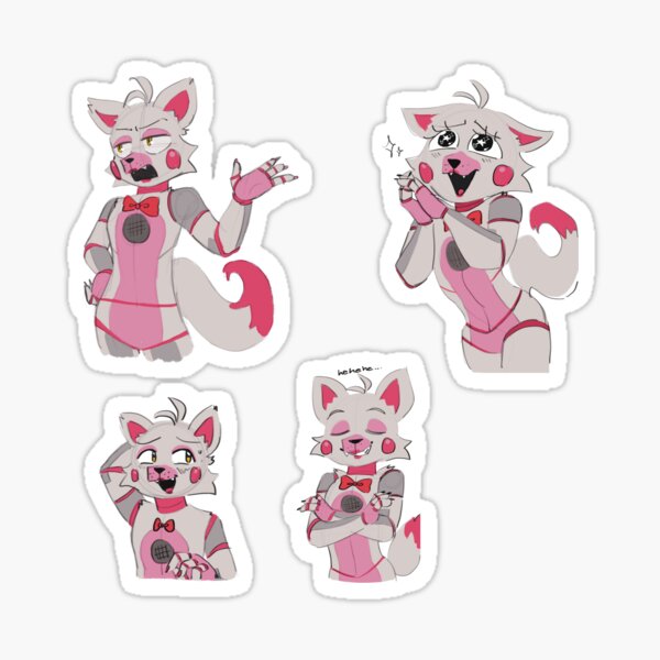 FNAF: Sister Animatronic Stickers -  Norway