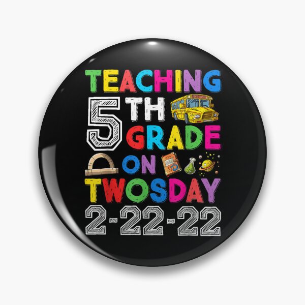 Item preview, 22nd February 2022 Twosday 2 22 22 Cute Fifth Grade Teacher  designed and sold by 77tara.