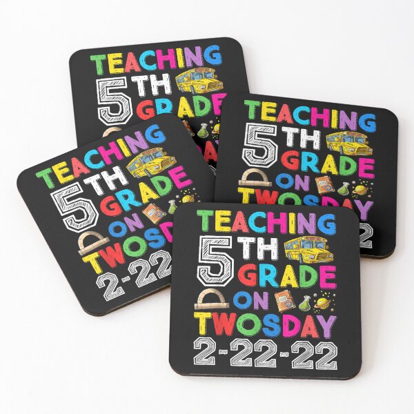 Item preview, 22nd February 2022 Twosday 2 22 22 Cute Fifth Grade Teacher  designed and sold by 77tara.