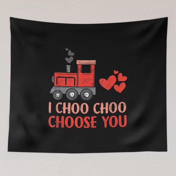 Item preview, I Choo Choo Choose You Valentines Day Train Toddler Boys  designed and sold by tomekae.