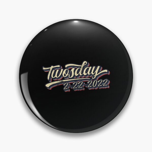 Item preview, Twosday 2022 Funny Tuesday February 22nd Retro Text  designed and sold by tomekae.