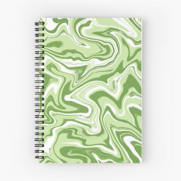 Item preview, Groovy Green Abstract Wavy Liquid Swirl designed and sold by Julie Erin Designs.