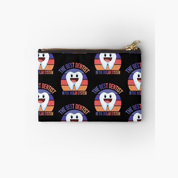 Item preview, Sunset Best Dentist Design ,The Best Dentist In The Molar System,Funny Dental Pun Dentist's Day Gift designed and sold by pedrored369.