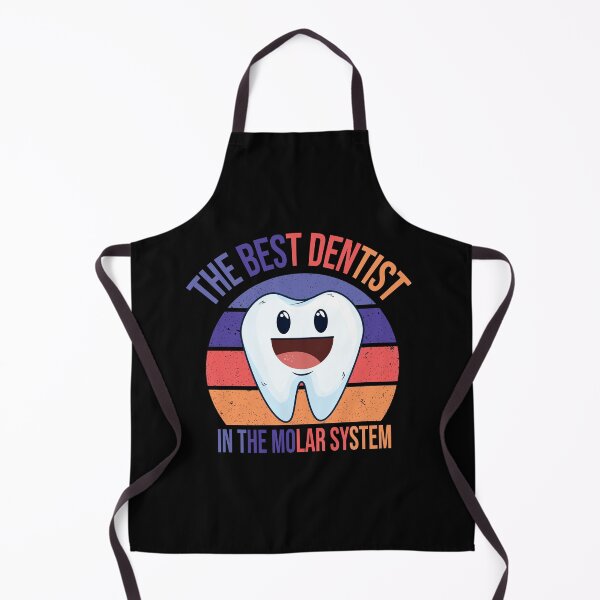 Item preview, Sunset Best Dentist Design ,The Best Dentist In The Molar System,Funny Dental Pun Dentist's Day Gift designed and sold by pedrored369.