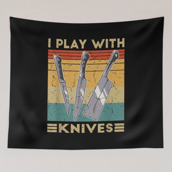 Item preview, Head Of Kitchen Chef I Play With Knives Funny Cook  designed and sold by tomekae.