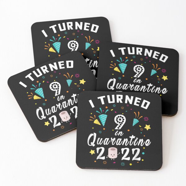Item preview, I Turned 9 In Quarantine 2022  designed and sold by 77tara.