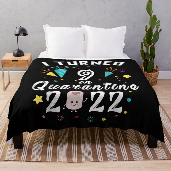 Item preview, I Turned 9 In Quarantine 2022  designed and sold by 77tara.