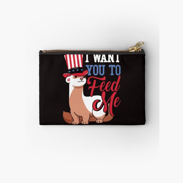 Item preview, Feed Ferret US American Flag Ferret Lover Animal Fans Zoo designed and sold by TomGiantDesigns.