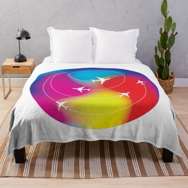 Item preview, Glowing Rainbow Globe of Airplanes designed and sold by JumpSeatDesign.