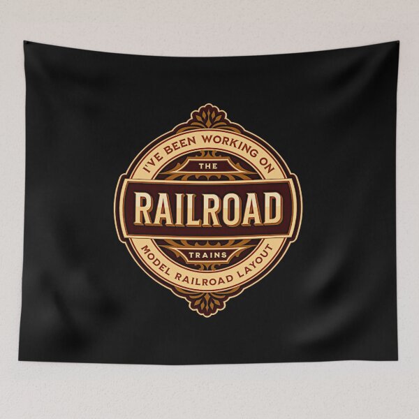 Item preview, I've Been Working On the Railroad - for Railroad Modellers Steam & Diesel Train Enthusiasts designed and sold by TheTrainRoom.