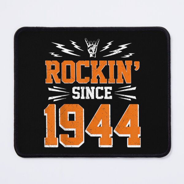 Item preview, Rocking Since 1944 78th Birthday Classic Rock Music Rocker designed and sold by 77tara.