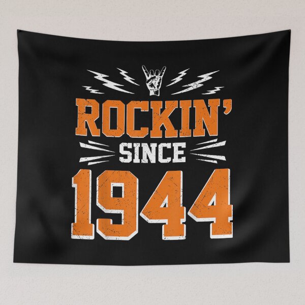 Item preview, Rocking Since 1944 78th Birthday Classic Rock Music Rocker  designed and sold by 77tara.