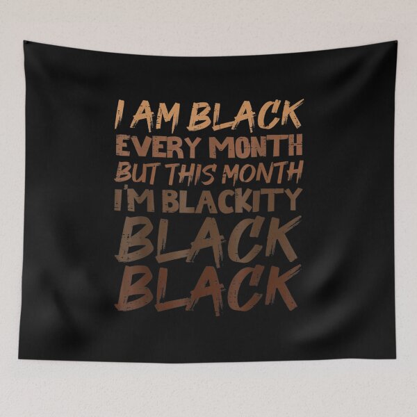 Item preview, Blackity Black Every Month Black History Bhm African Gift  designed and sold by tomekae.