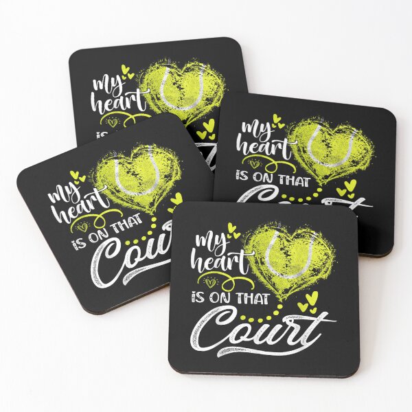 Item preview, My Heart Is On That Court Tennis Valentine's Day Boys Girls  designed and sold by tomekae.