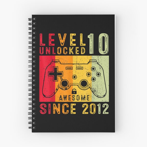 Item preview, Level 10 Unlocked Video Gamer 10 Years Old 10 Birthday  designed and sold by 77tara.
