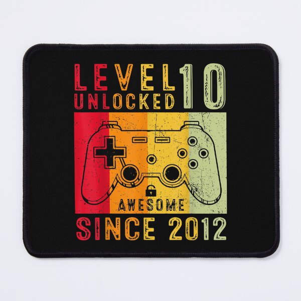 Item preview, Level 10 Unlocked Video Gamer 10 Years Old 10 Birthday designed and sold by 77tara.