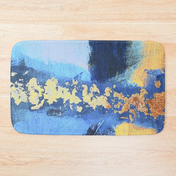 Item preview, Colourful blue, cobalt and amber orange lines galaxy designed and sold by Marilena Strambu.