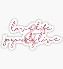 Joyously Live Sticker