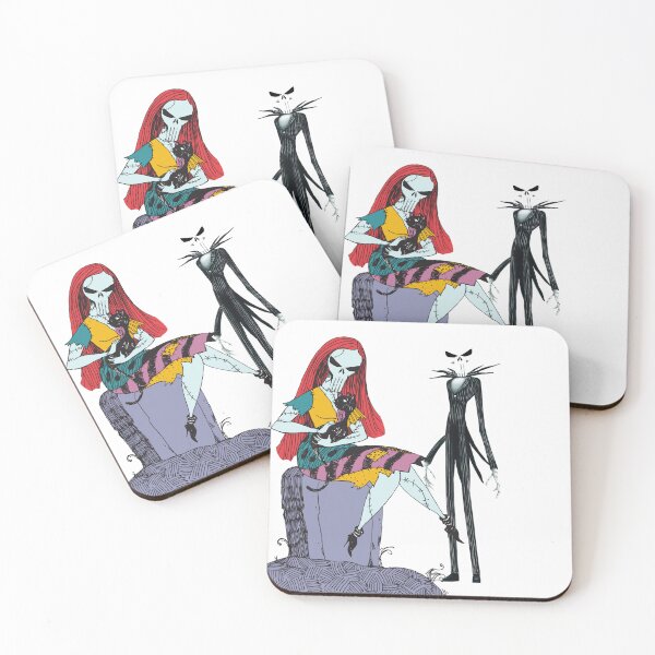 Item preview, Sally and Jack Skellington Punisher Love Romance  designed and sold by ibsgang.