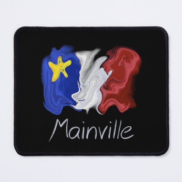 Item preview, Acadian Flag pastel liquid Mainville  - Drapeau acadien liquide pastel Mainville designed and sold by ColoursOfFrance.