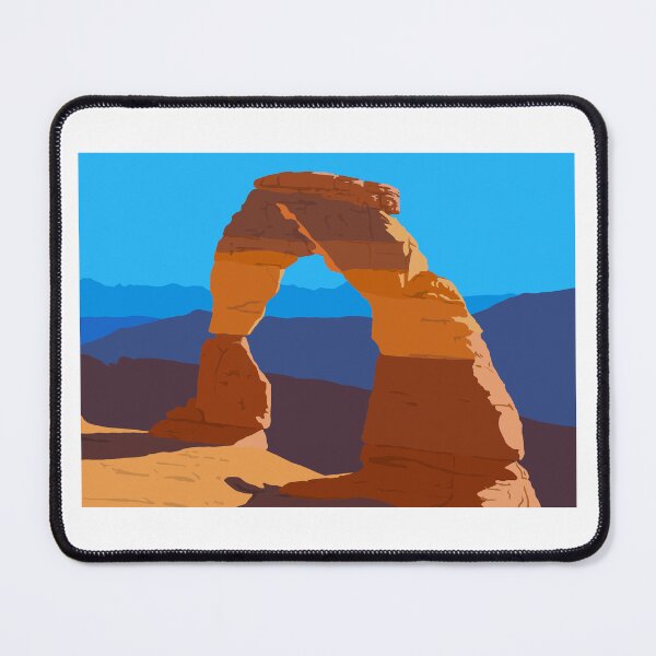 Item preview, Delicate Arch - Illustration designed and sold by Xernition.