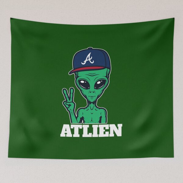 Item preview, Atlanta Green Atlien  designed and sold by BlitZachi.