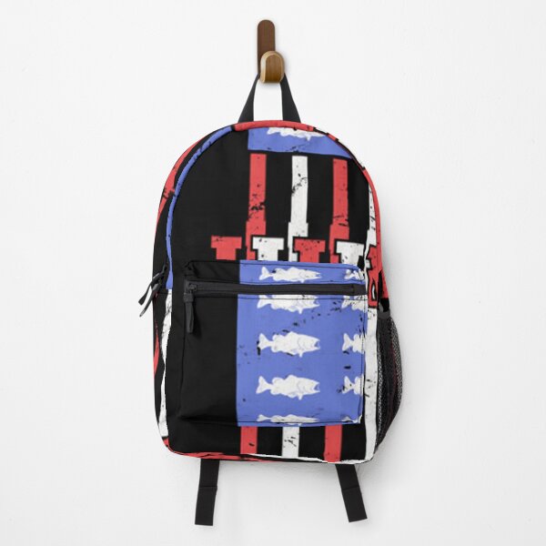 Item preview, Bass Fishing American Flag  designed and sold by BlitZachi.