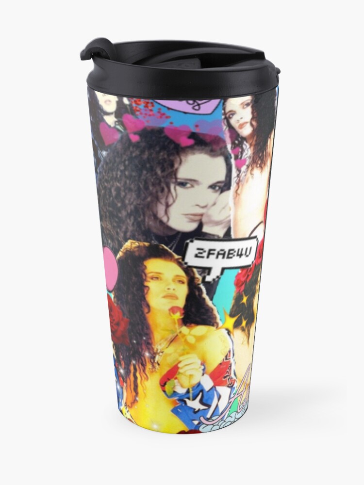 Alternate view of Pete Burns Dead or Alive Collage Travel Mug