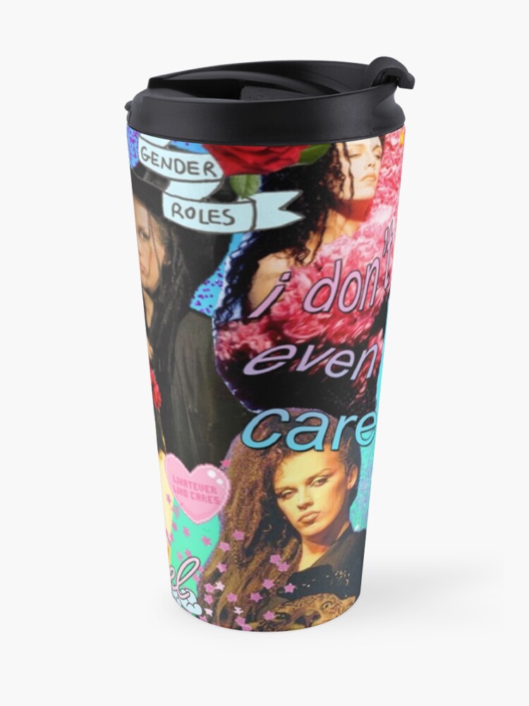 Alternate view of Pete Burns Dead or Alive Collage Travel Mug