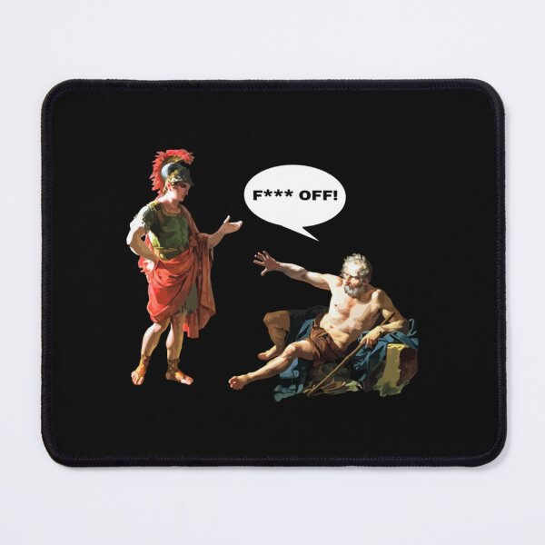 Item preview, Diogenes & Alexander the Great - Fuck Off designed and sold by BlitZachi.