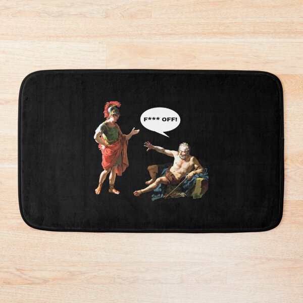 Item preview, Diogenes & Alexander the Great - Fuck Off designed and sold by BlitZachi.
