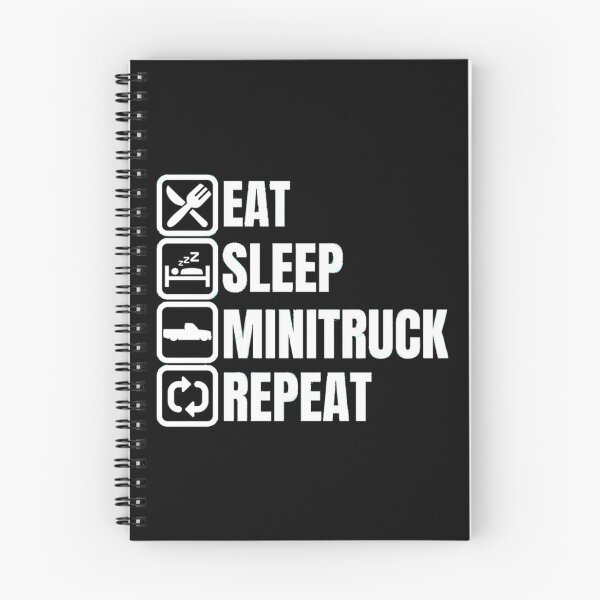 Item preview, Eat Sleep Minitruck Repeat  designed and sold by BlitZachi.