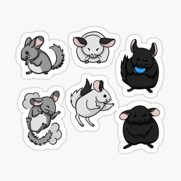 Item preview, Chinchillas! designed and sold by FoxKingVincent.