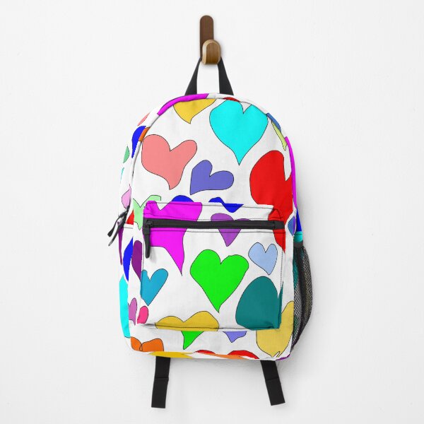 Item preview, Imperfect Hearts: colorful hearts of all colors designed and sold by Becky Hunter.