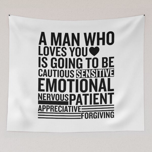 Item preview, Masculine Love -  Relationship Quotes designed and sold by BcreativeTT.