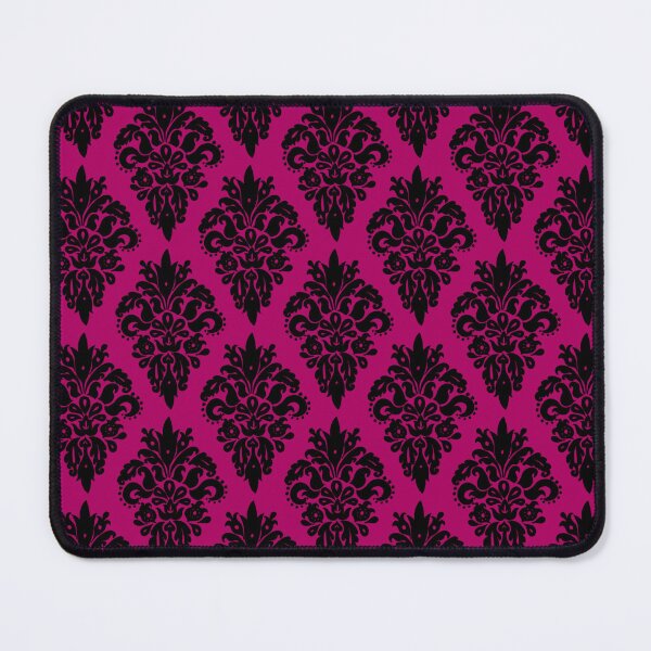 Item preview, Classic Pink and Black Damask Pattern designed and sold by Julie Erin Designs.