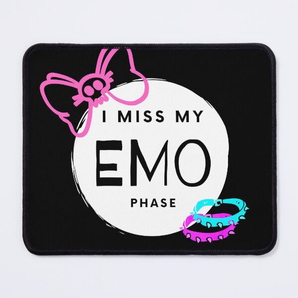 Item preview, I Miss My Emo Phase with bow and bracelets designed and sold by MGuyerArt.