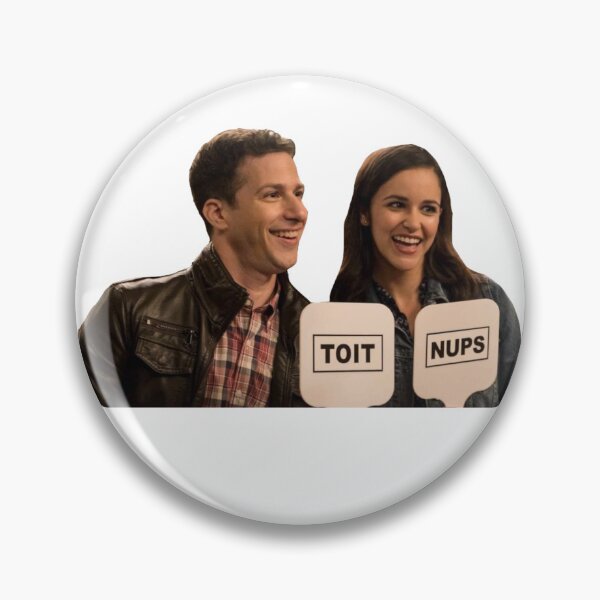 Item preview, Toit Nups - Brooklyn Nine-Nine Sticker designed and sold by Cheeze4lyfe.